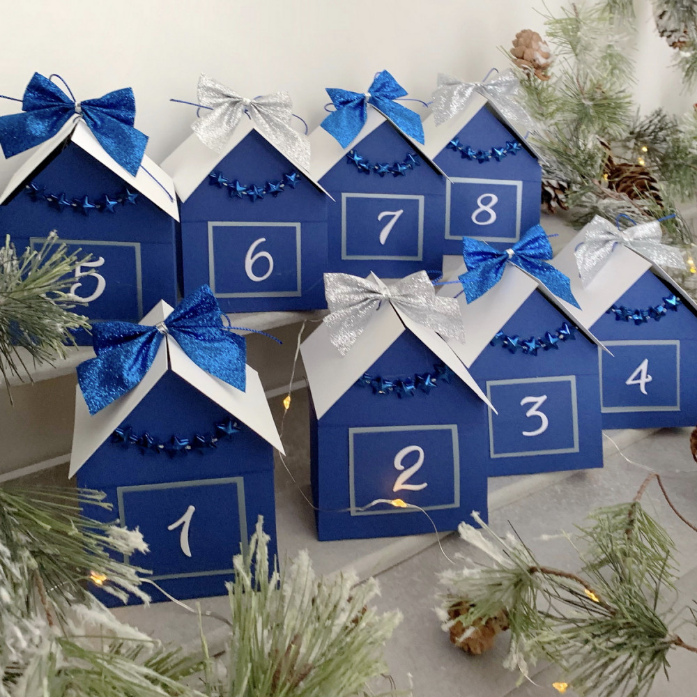 DIY Advent calendar kit Christmas village 34-31