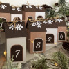 DIY Advent calendar kit Christmas village 36-31