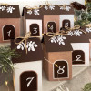 DIY Advent calendar kit Christmas village 36-24