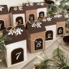 DIY Advent calendar kit Christmas village 36-24