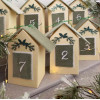 DIY Advent calendar kit Christmas village 37-31