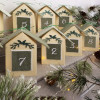 DIY Advent calendar kit Christmas village 37-31