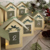 DIY Advent calendar kit Christmas village 37-24