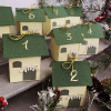 DIY Advent calendar kit Christmas village 27-24