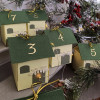 DIY Advent calendar kit Christmas village 26-31