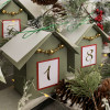 DIY Advent calendar kit Christmas village 27-24