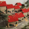 DIY Advent calendar kit Christmas village 29-31