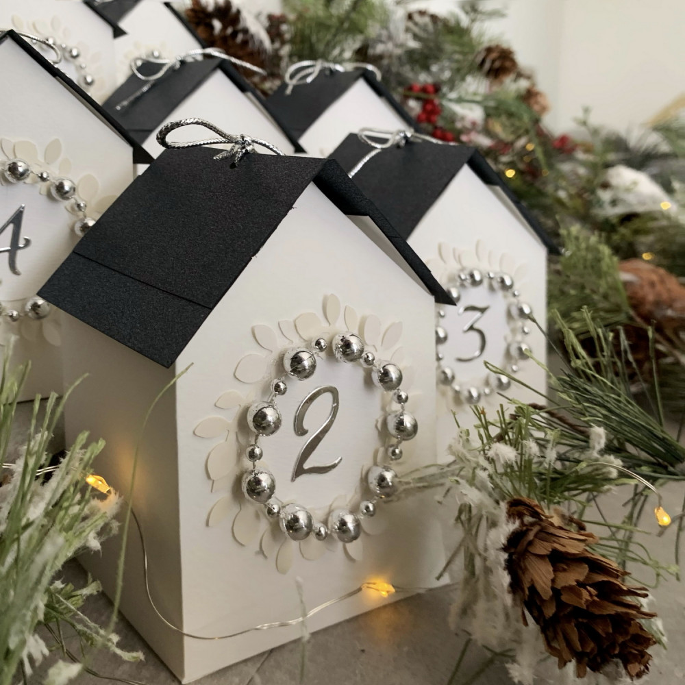 DIY Advent calendar kit Christmas village 30-24