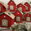 DIY Advent calendar kit Christmas village 39-24