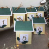 DIY Advent calendar kit Christmas village 45-24