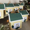 DIY Advent calendar kit Christmas village 45-24