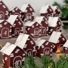 DIY Advent calendar kit Christmas village 9-24