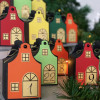 DIY Advent calendar kit Christmas village 15 - 24 - Style 1
