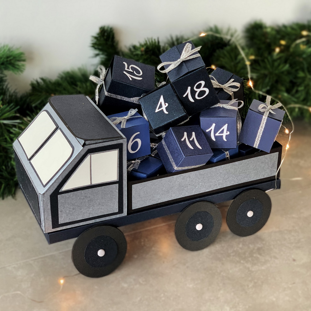 DIY Advent calendar kit Track- gray - 31