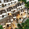 DIY Advent calendar kit Christmas village 12-24