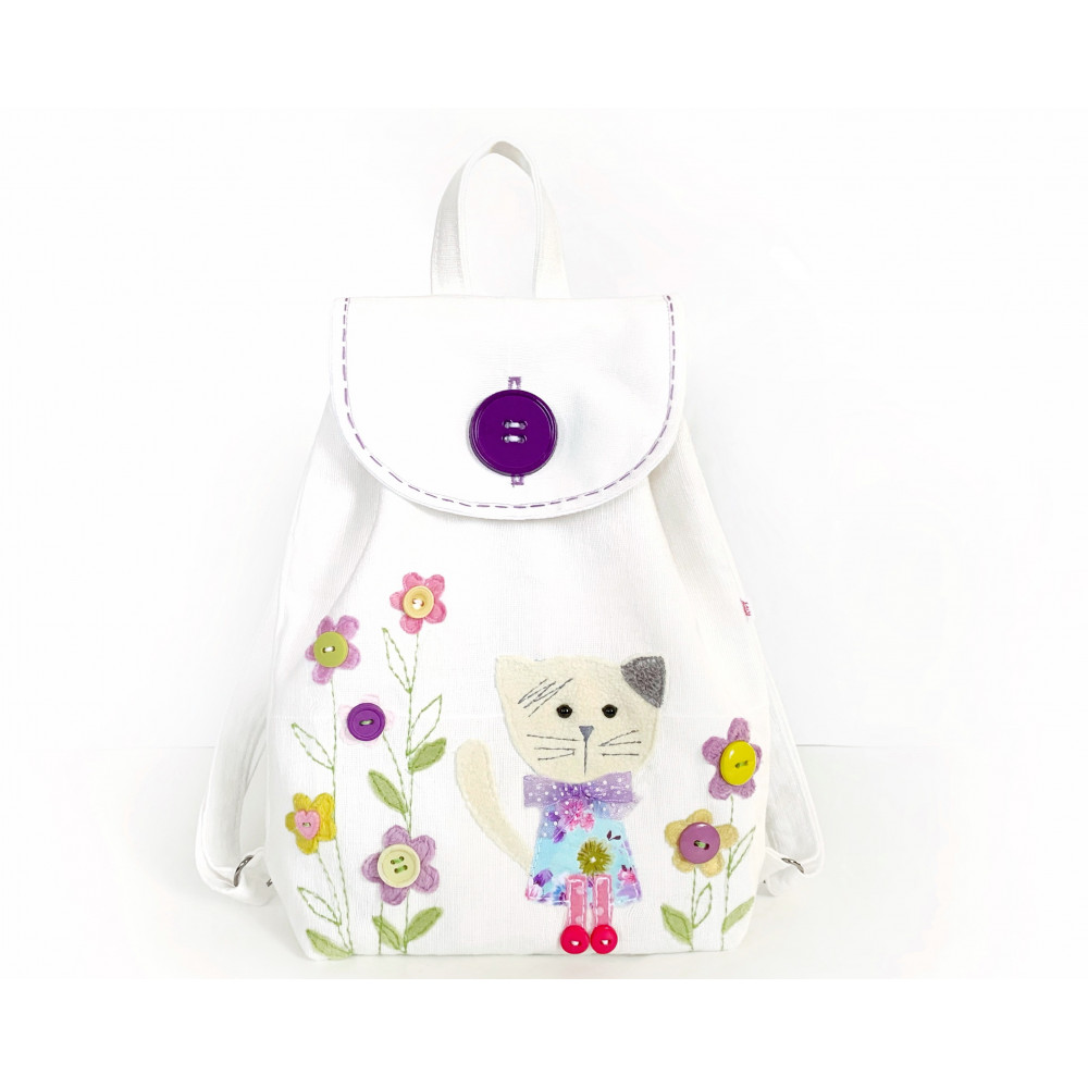 Applique backpack  Сollection  Kittens 