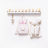 Backpack with toys pocket White (collection 1)