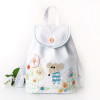 Embroidery kids backpack. Collection Mouse boy. - Style 9