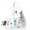 Embroidery kids backpack. Collection  Bunnies. - Style 1
