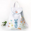 Embroidery kids backpack. Collection  Bunnies. - Style 7