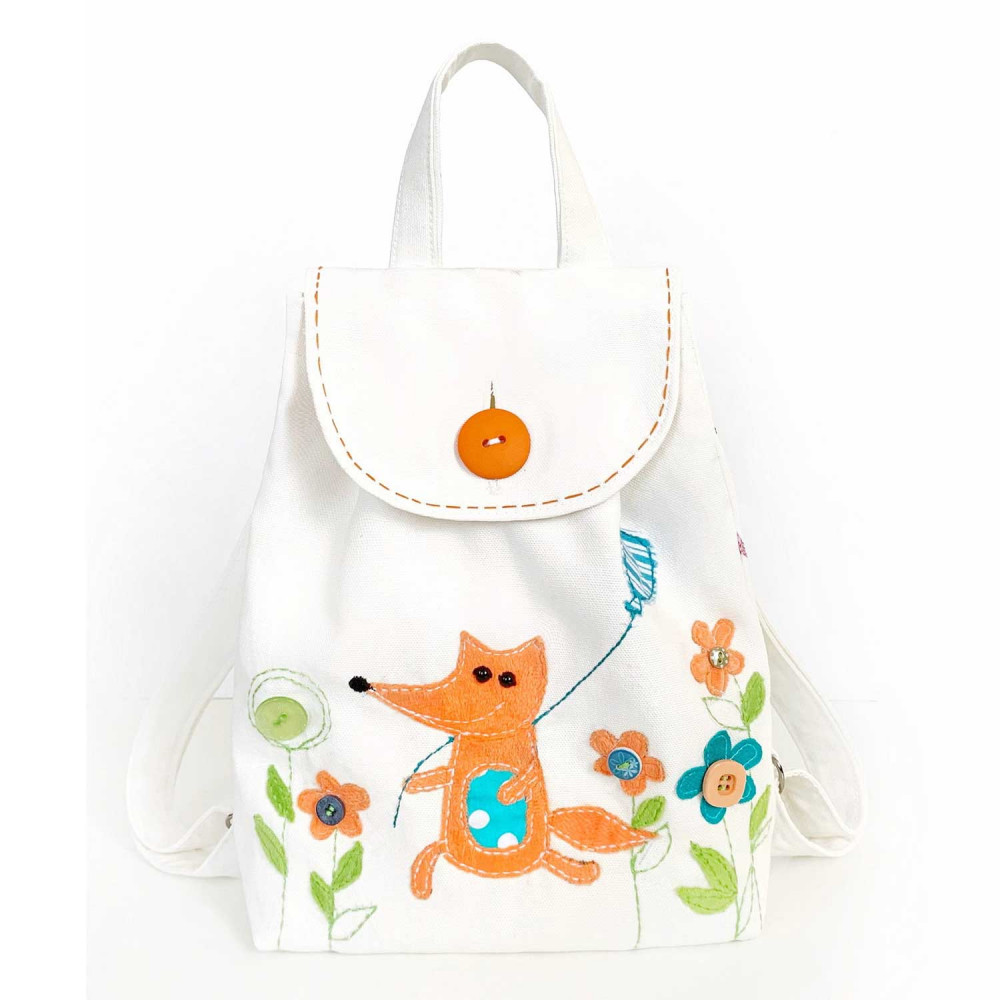 Toddler Backpack sewing kit Fox