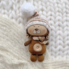 Bear in a hat with a pompon - 2 - Style 5
