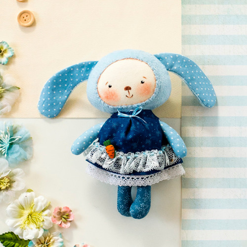 Handmade Bunny in a dress collection 1