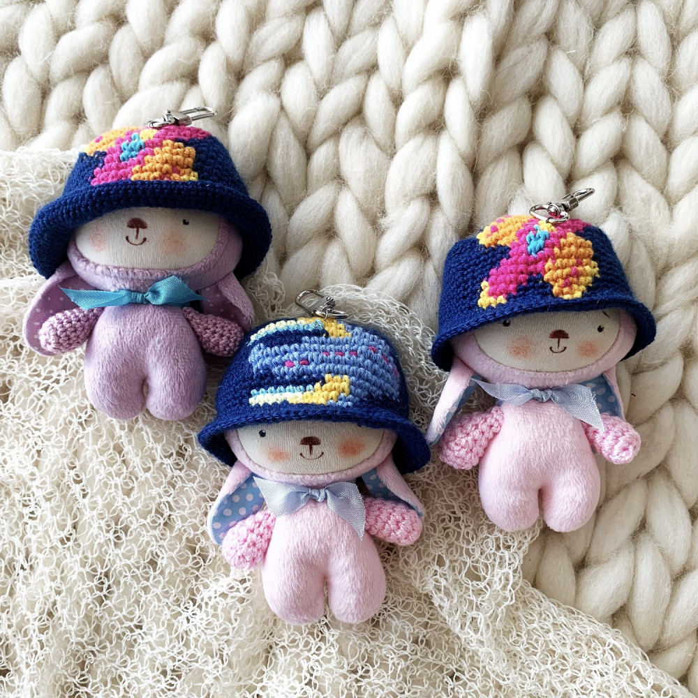 Bunnies in hats, Mriya Ukrainian Dream