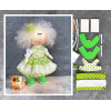 Doll making kit - Green (collection 1) - Style 2