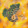 Turtle, Fish, Snail oil Painting on canvas - Style 3