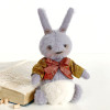 Shabby chic Teddy Bunny soft toy - Style 3