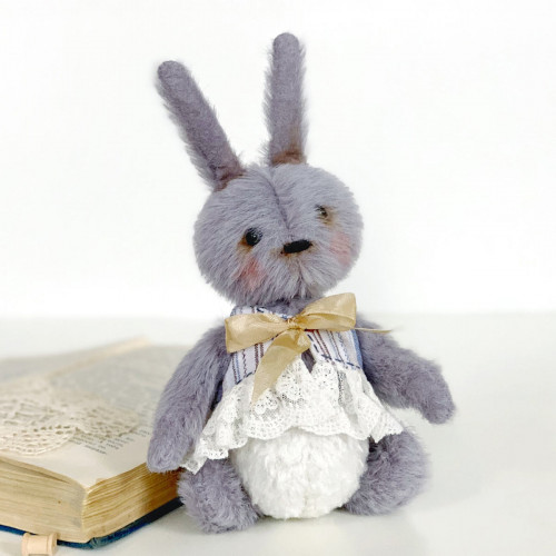 Designer Teddy Bunny rag toy