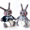 Soft toy Bunny - monster  14