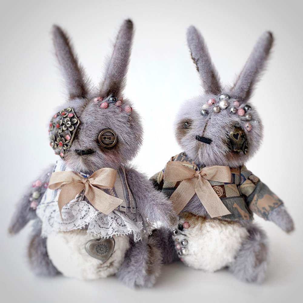 Soft toy Bunny - monster  17