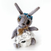 Soft toy Bunny - monster  20 - Style 1