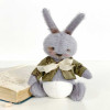 Soft toy vintage Bunny Teddy - Style 1