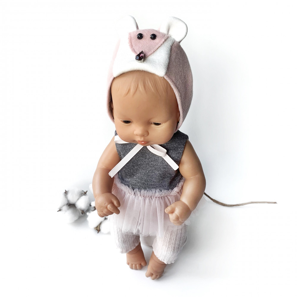 Комплект одягу для ляльки Minikane Paola Reina 13". Мишка 1 (набір 16)