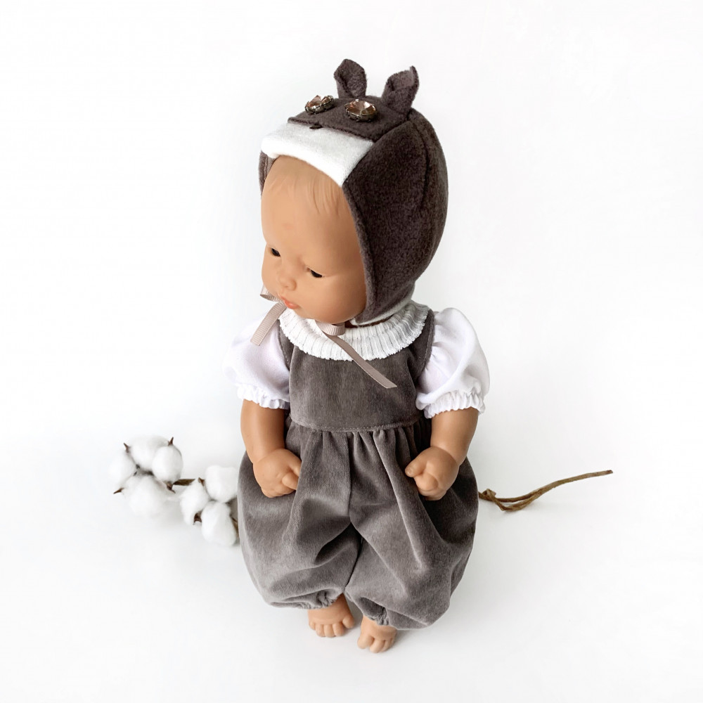 Комплект одягу для ляльки Minikane Paola Reina 13". Сова 2 (набір 17)